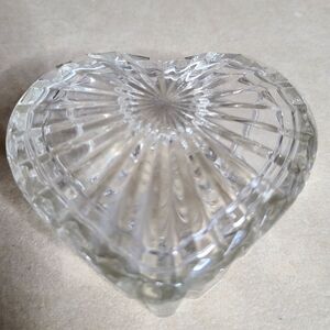 Crystal Heart Trinket Box